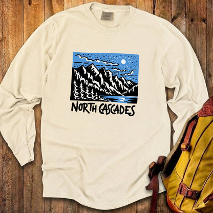 North Cascades at Night Premium Long Sleeve