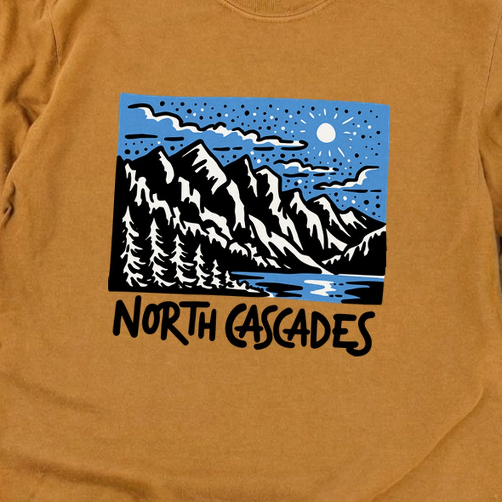 North Cascades at Night Premium Long Sleeve