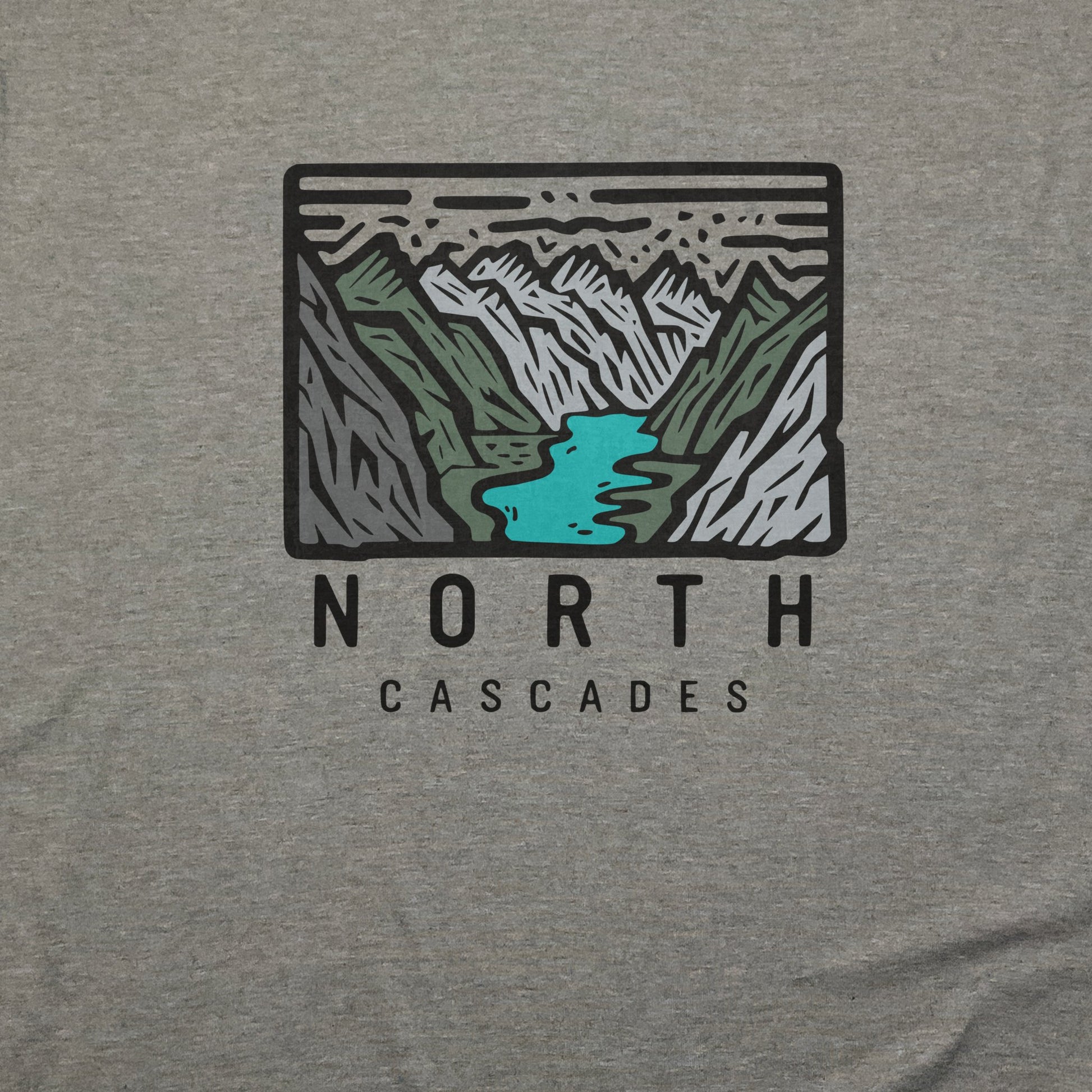 North Cascades National Park T-Shirt Adventure and Outdoors Themed T-Shirt