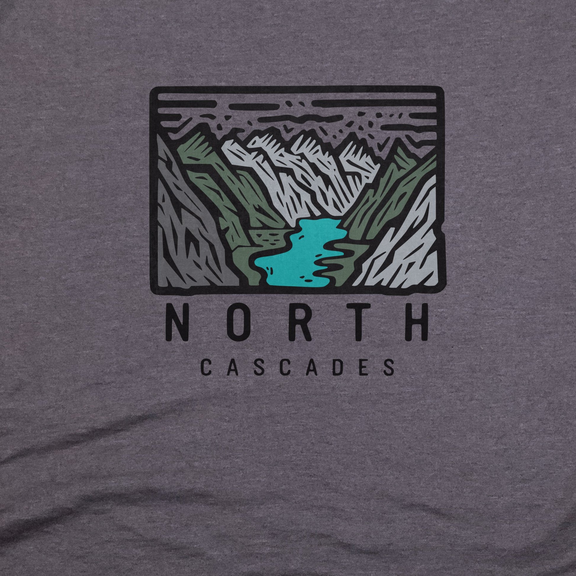 North Cascades National Park T-Shirt Adventure and Outdoors Themed T-Shirt