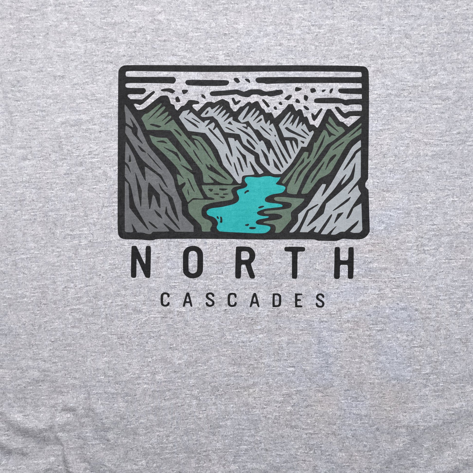 North Cascades National Park T-Shirt Adventure and Outdoors Themed T-Shirt