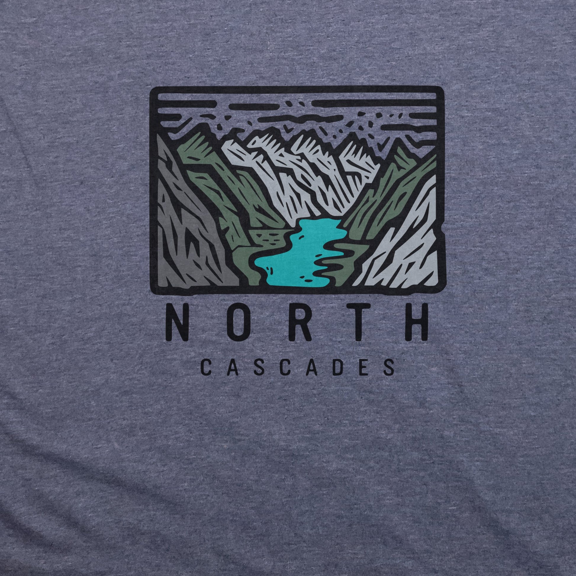 North Cascades National Park T-Shirt Adventure and Outdoors Themed T-Shirt