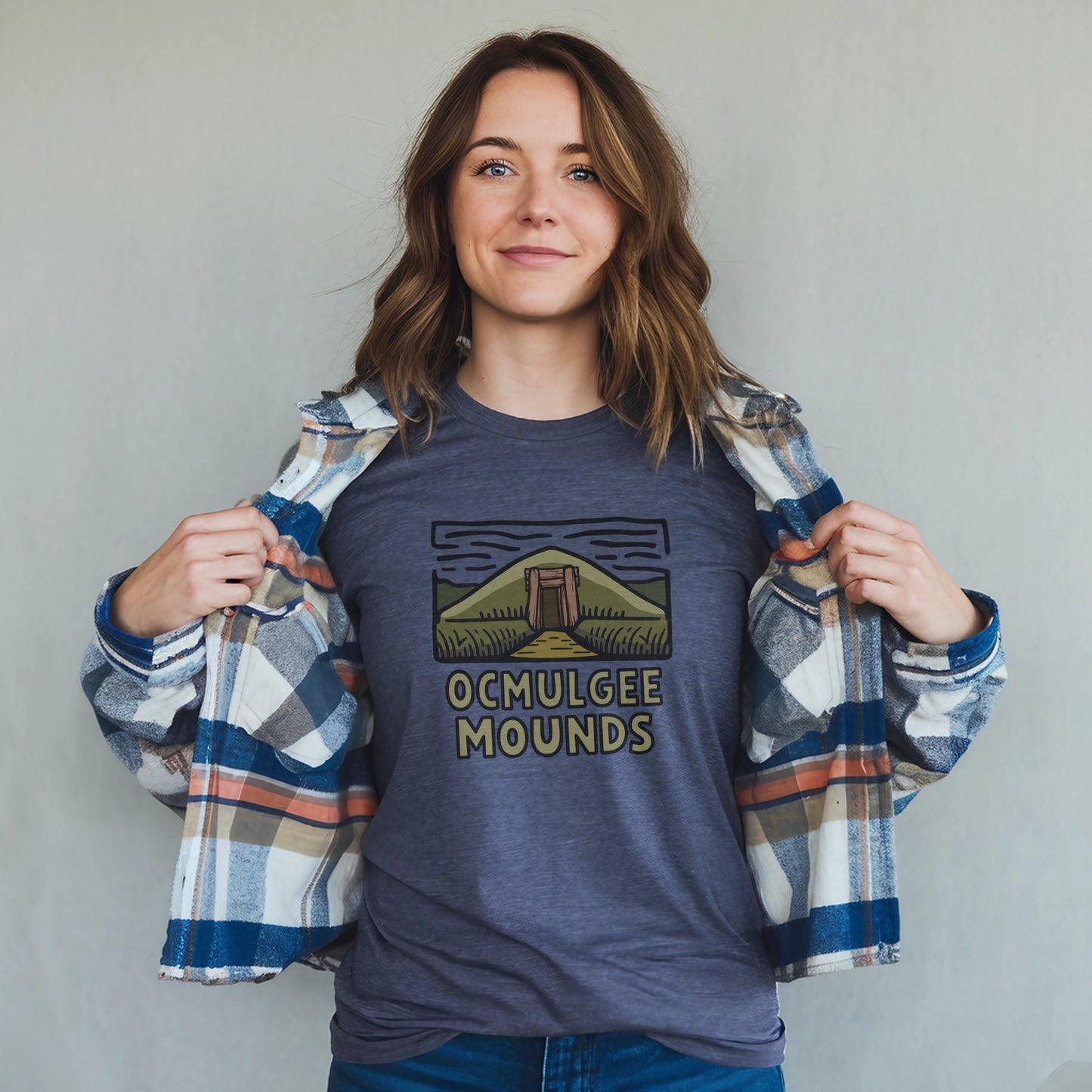 Wholesale Ocmulgee Mounds T-Shirt Adventure and Outdoors Themed T-Shirt