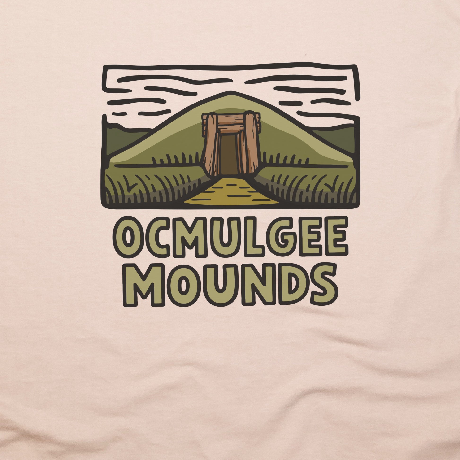 Wholesale Ocmulgee Mounds T-Shirt Adventure and Outdoors Themed T-Shirt