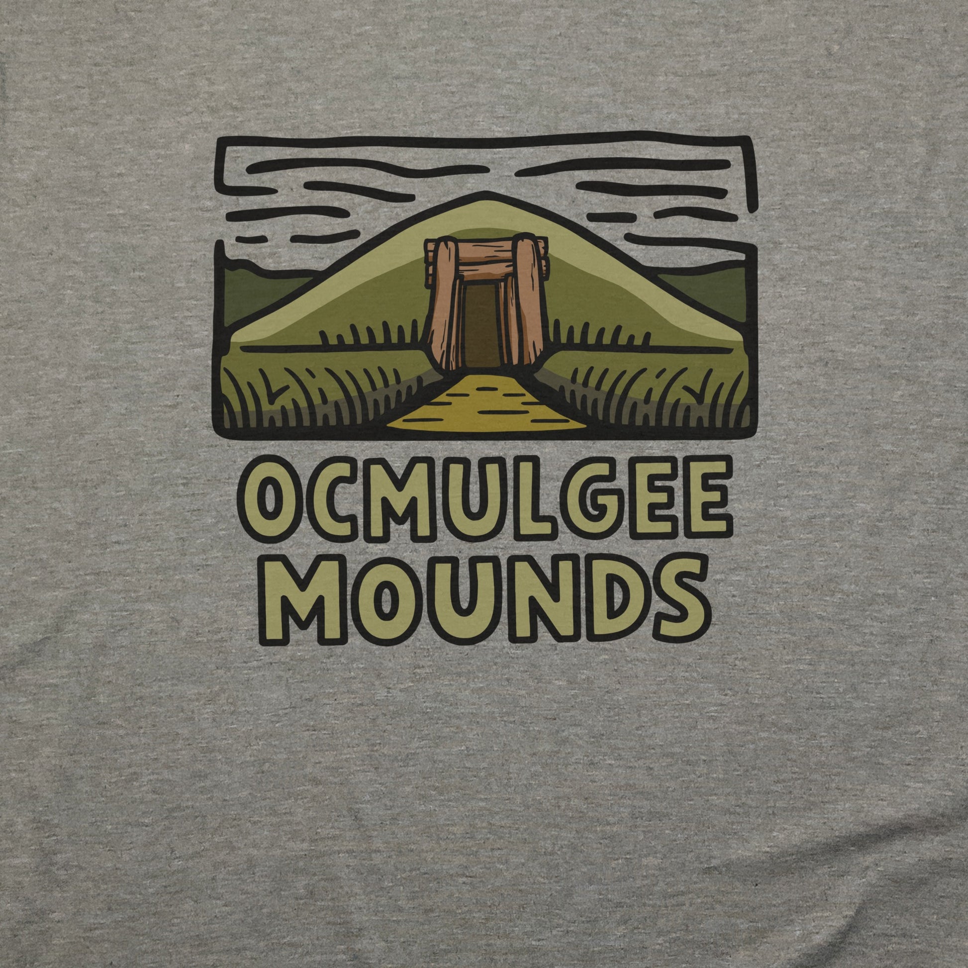Wholesale Ocmulgee Mounds T-Shirt Adventure and Outdoors Themed T-Shirt