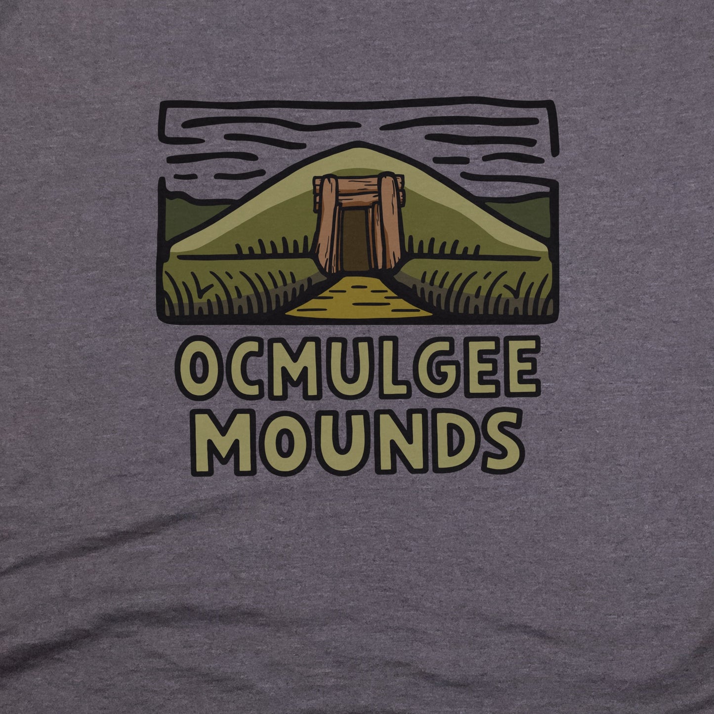 Wholesale Ocmulgee Mounds T-Shirt Adventure and Outdoors Themed T-Shirt