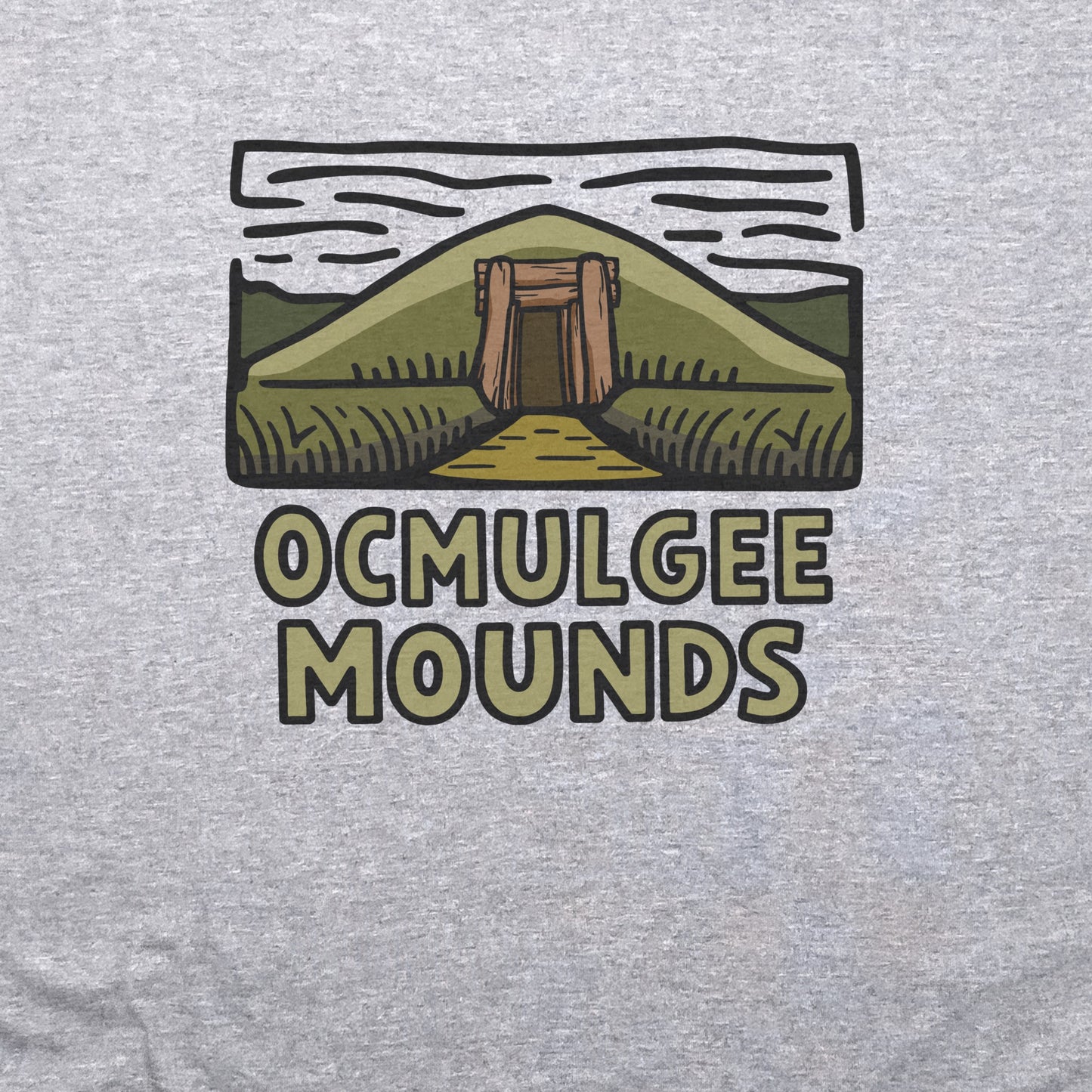 Wholesale Ocmulgee Mounds T-Shirt Adventure and Outdoors Themed T-Shirt