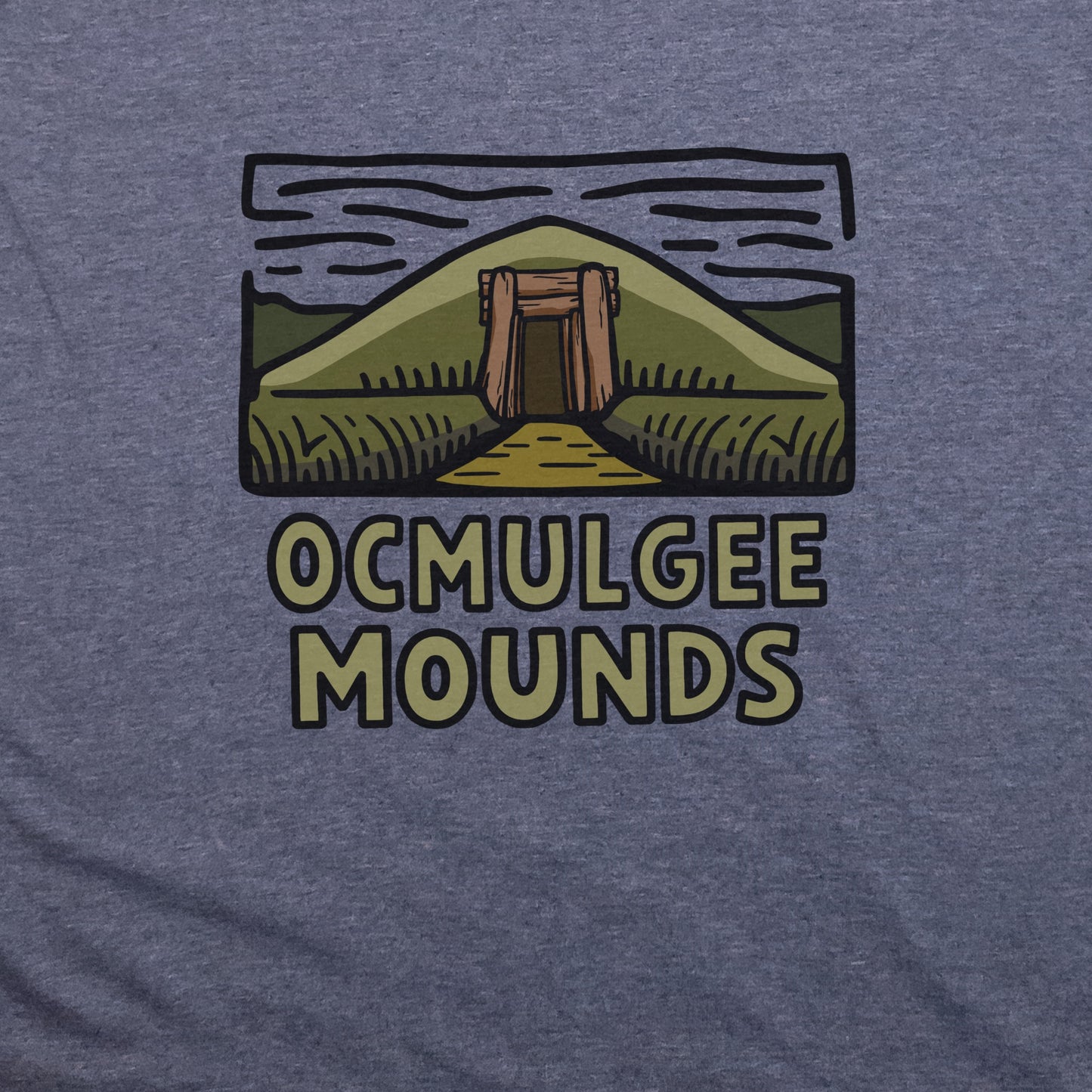 Wholesale Ocmulgee Mounds T-Shirt Adventure and Outdoors Themed T-Shirt