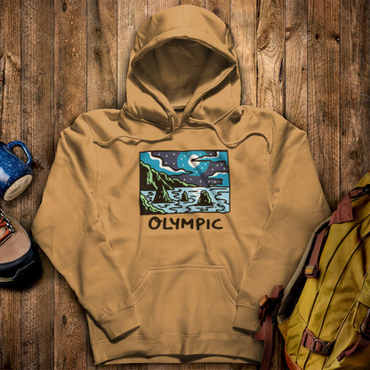 Olympic at Night Hoodie