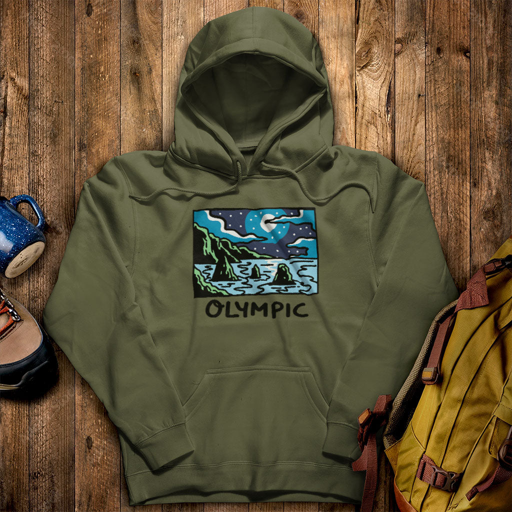 Olympic at Night Hoodie