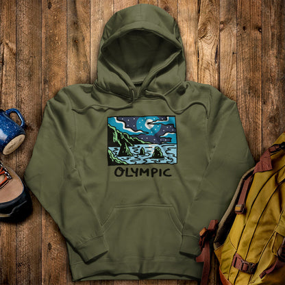 Olympic at Night Hoodie