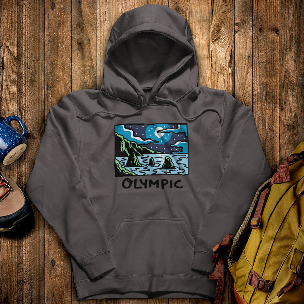 Olympic at Night Hoodie
