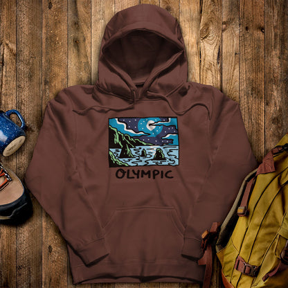 Olympic at Night Hoodie