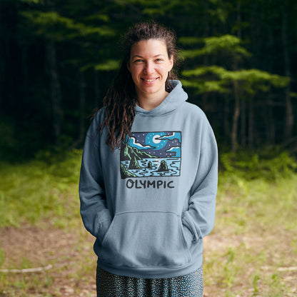 Olympic at Night Hoodie