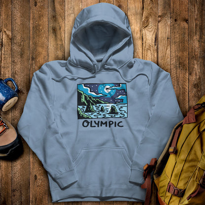 Olympic at Night Hoodie