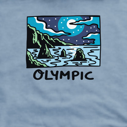 Olympic at Night Crewneck Sweatshirt