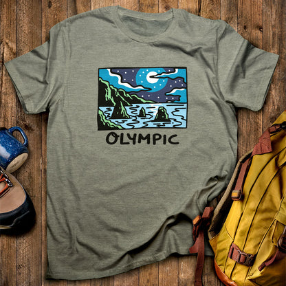 Olympic at Night T-Shirt