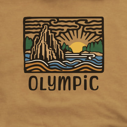 Olympic National Park Hoodie Adventure and Outdoors Themed Hoodie