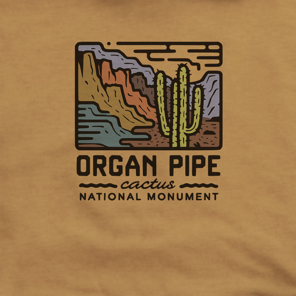 Organ Pipe Cactus National Monument Hoodie Adventure and Outdoors Themed Hoodie