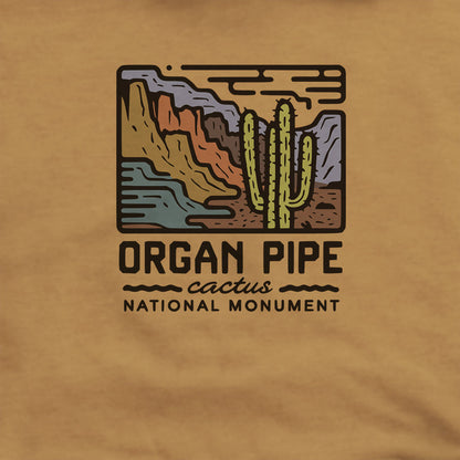 Organ Pipe Cactus National Monument Hoodie Adventure and Outdoors Themed Hoodie