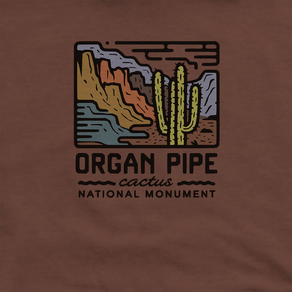 Organ Pipe Cactus National Monument Hoodie Adventure and Outdoors Themed Hoodie