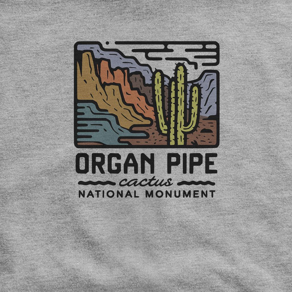 Organ Pipe Cactus National Monument Hoodie Adventure and Outdoors Themed Hoodie