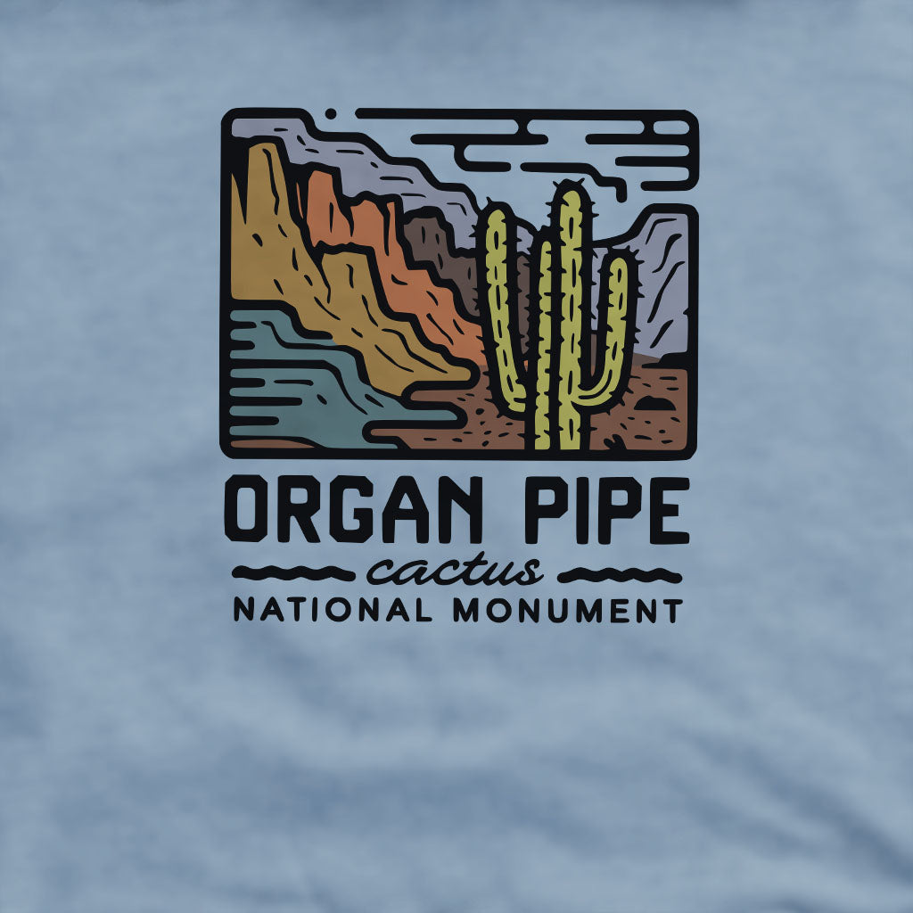 Organ Pipe Cactus National Monument Crewneck Sweatshirt Adventure and Outdoors Themed Sweatshirt