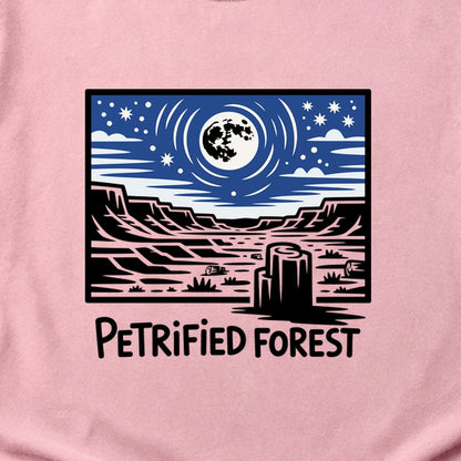 Petrified Forest National Park at Night Cotton T-Shirt