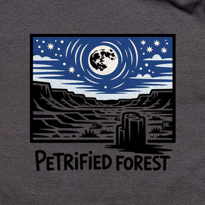 Petrified Forest National Park at Night T-Shirt