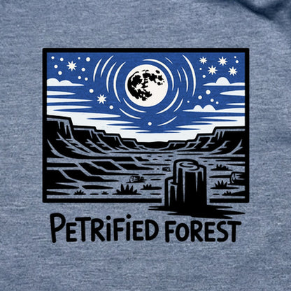 Petrified Forest National Park at Night T-Shirt