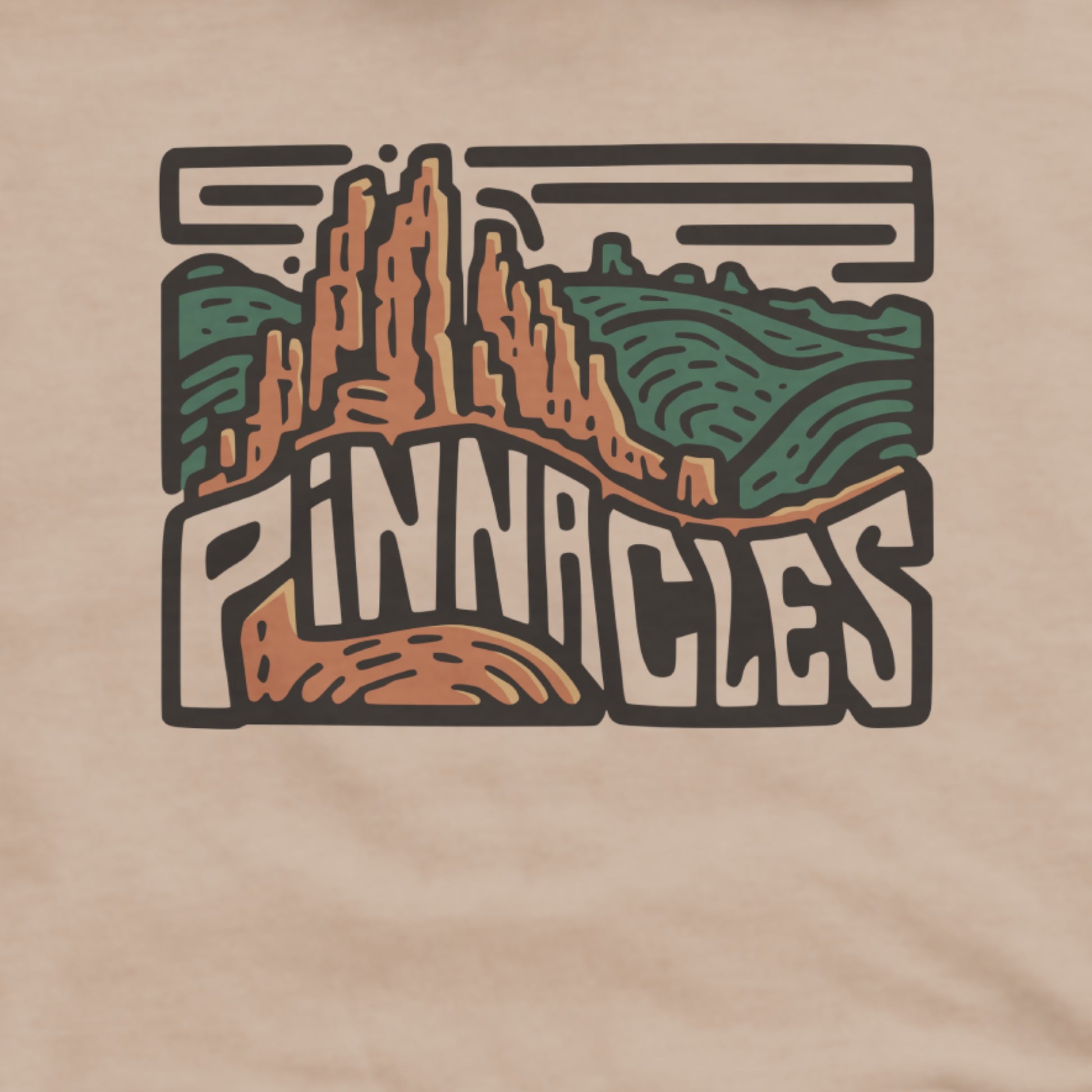Pinnacles National Park Hoodie Adventure and Outdoors Themed Hoodie