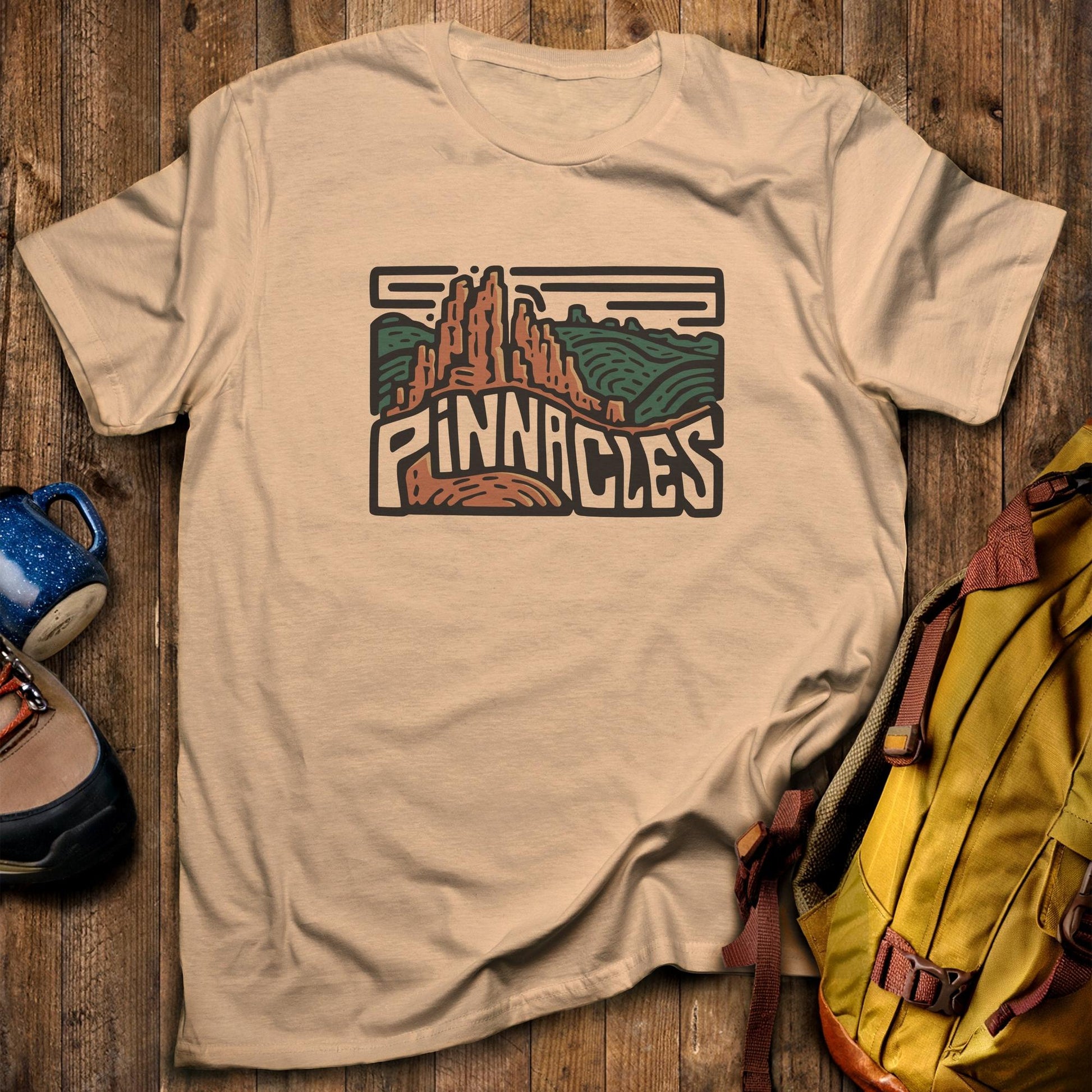 Pinnacles National Park T-Shirt Sand Adventure and Outdoors Themed T-Shirt