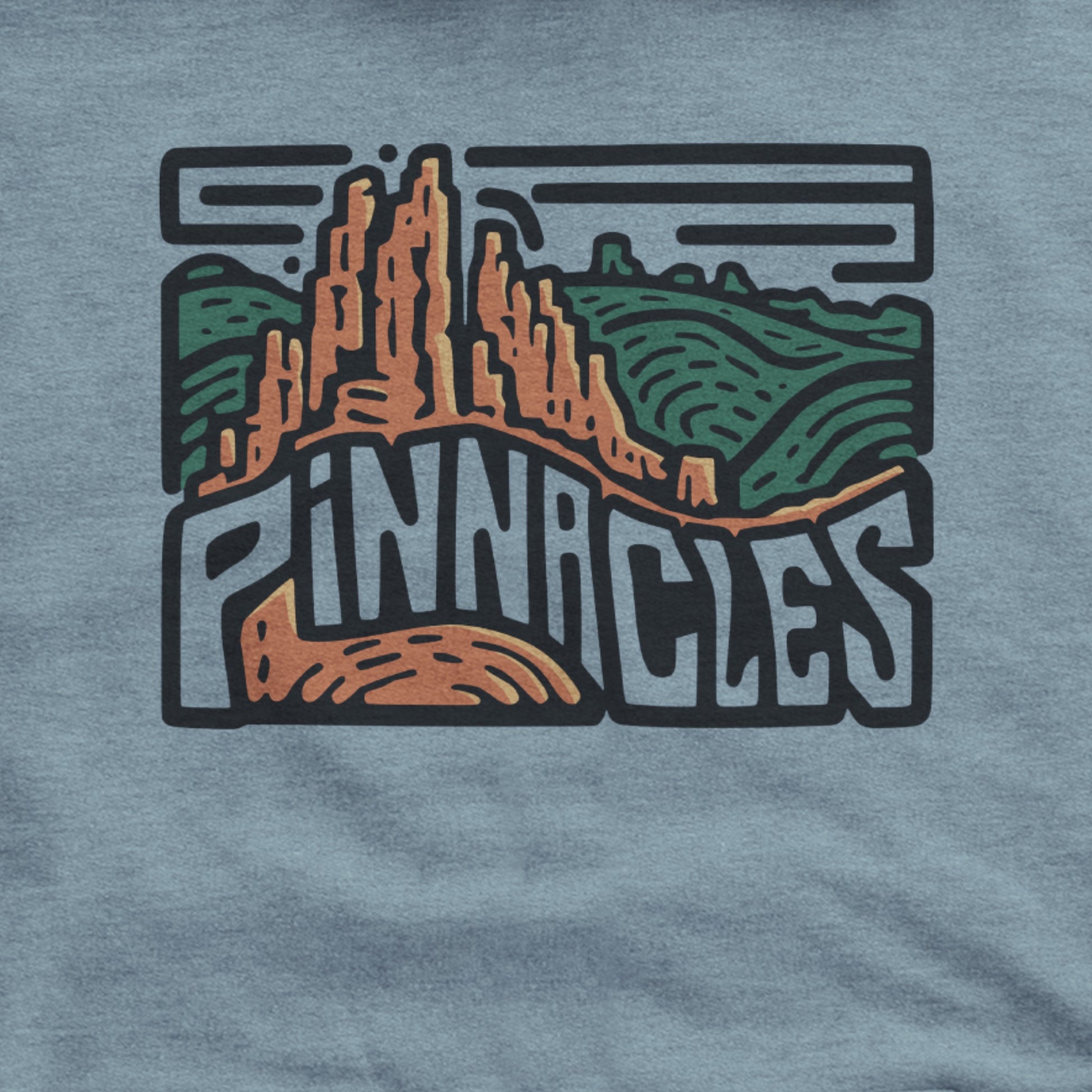 Pinnacles National Park Hoodie Adventure and Outdoors Themed Hoodie