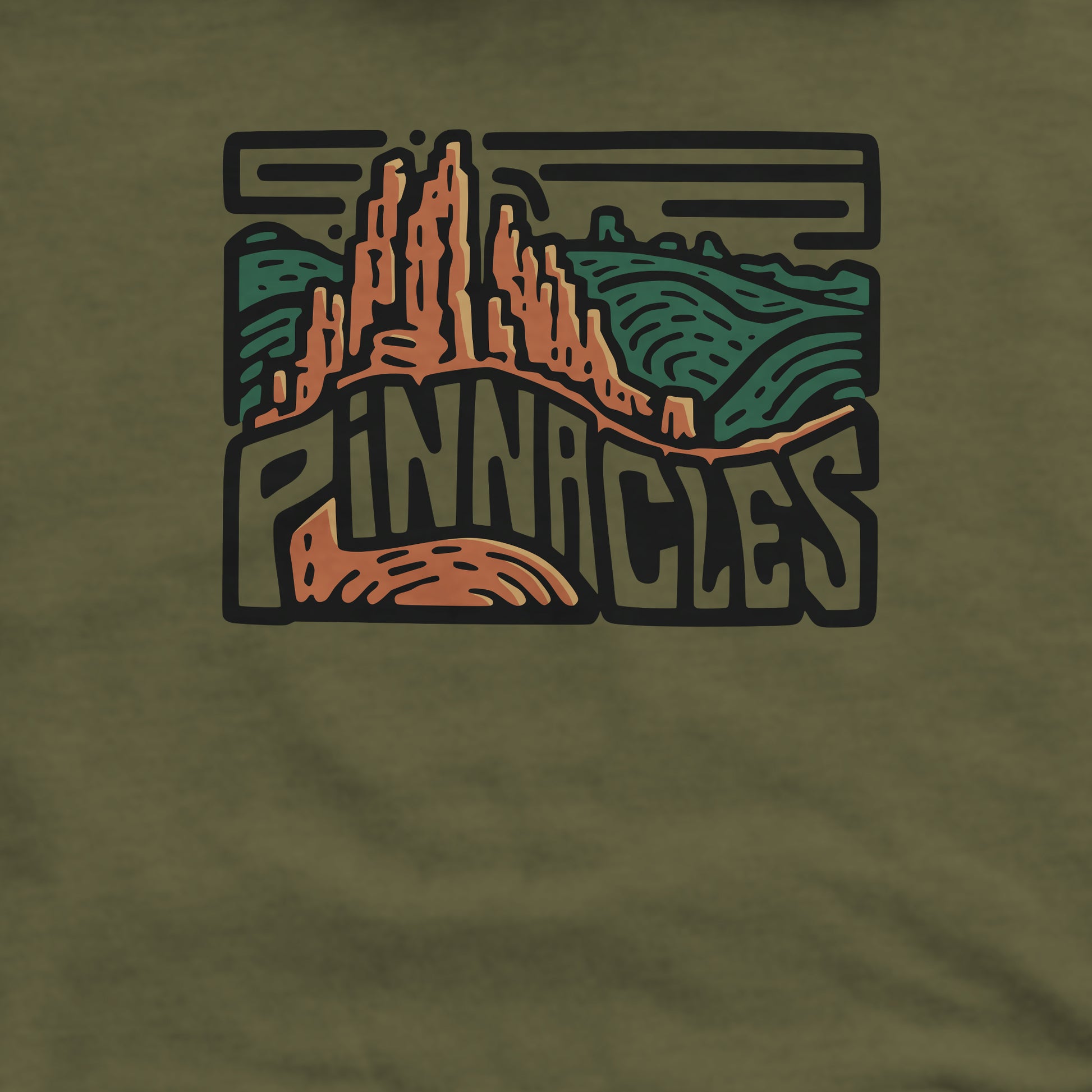 Pinnacles National Park Crewneck Sweatshirt Adventure and Outdoors Themed Sweatshirt