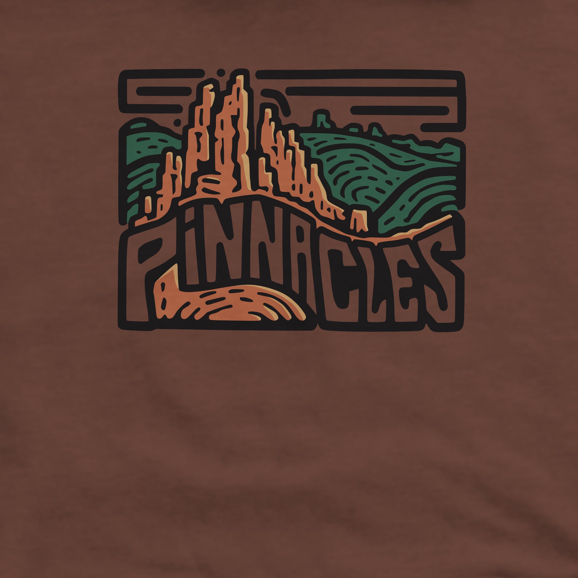 Pinnacles National Park Crewneck Sweatshirt Adventure and Outdoors Themed Sweatshirt
