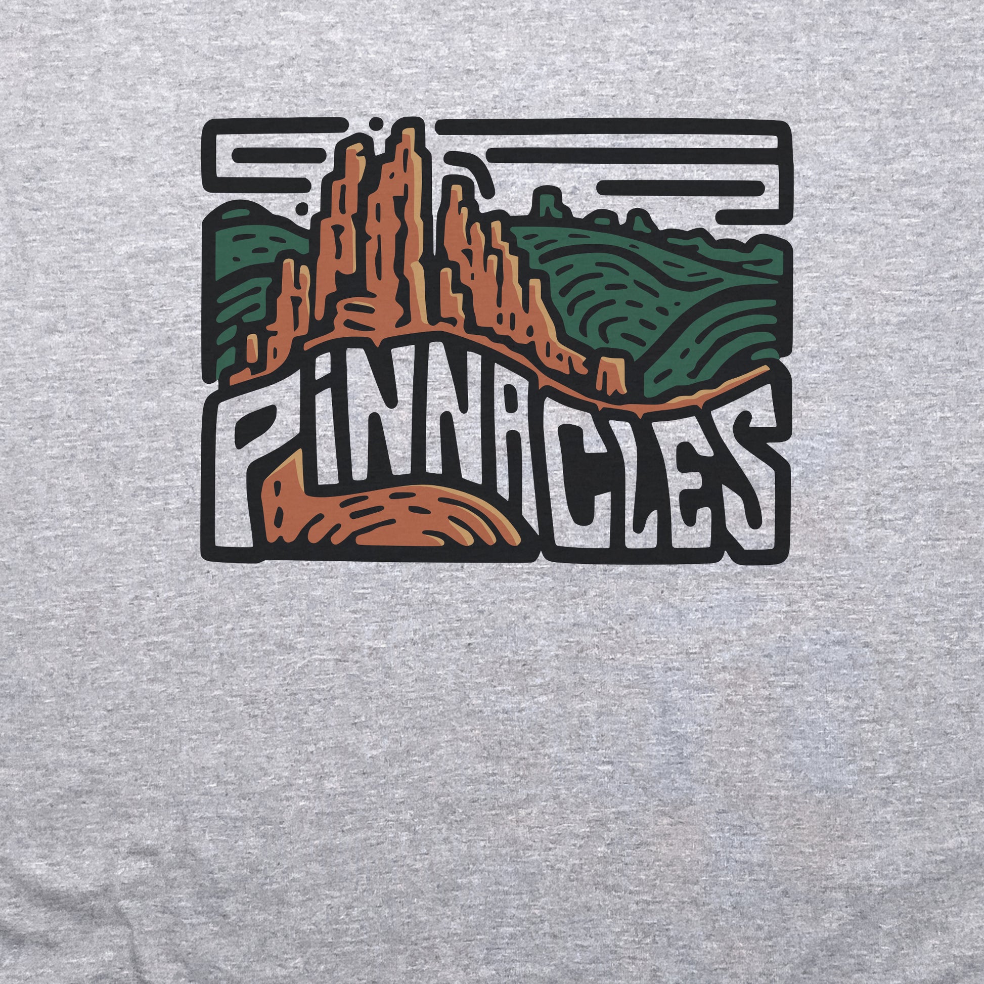 Pinnacles National Park Crewneck Sweatshirt Adventure and Outdoors Themed Sweatshirt