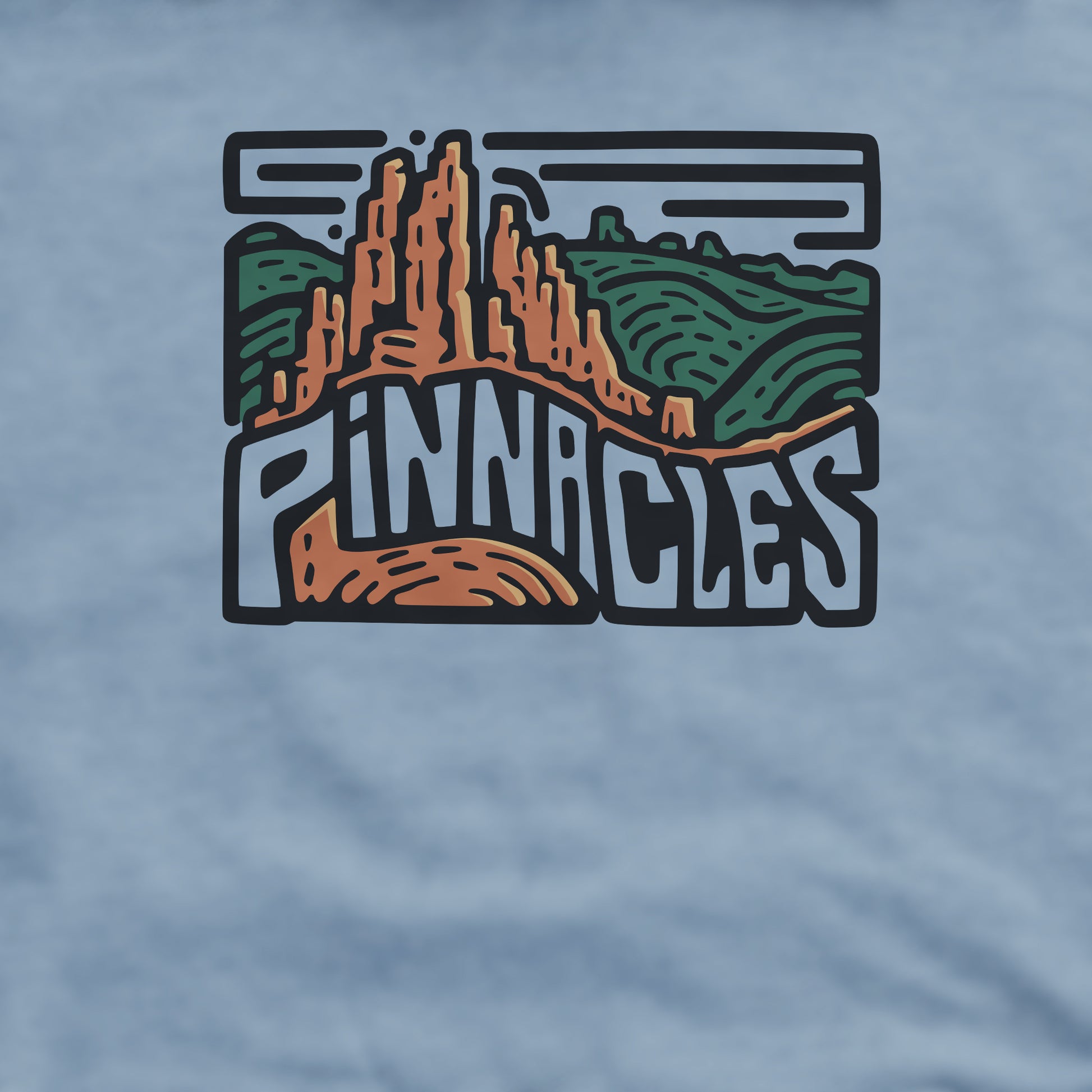 Pinnacles National Park Crewneck Sweatshirt Adventure and Outdoors Themed Sweatshirt