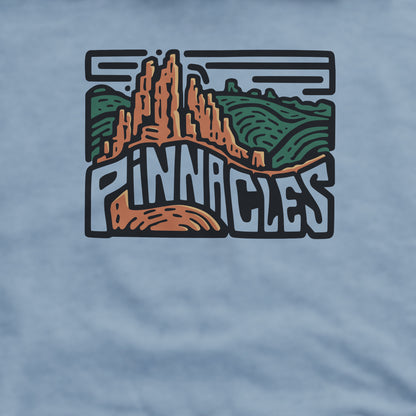 Pinnacles National Park Crewneck Sweatshirt Adventure and Outdoors Themed Sweatshirt