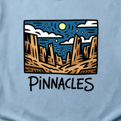 Pinnacles at Night Cotton T-Shirt
