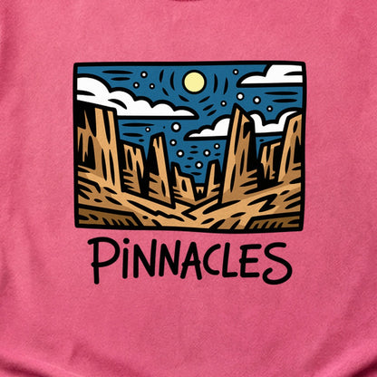 Pinnacles at Night Cotton T-Shirt