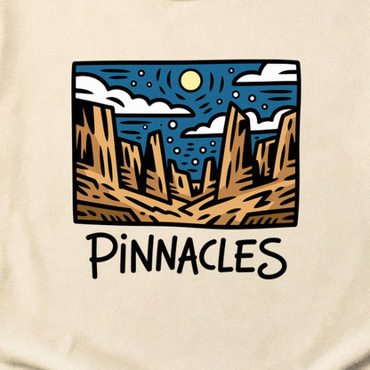 Pinnacles at Night Cotton T-Shirt