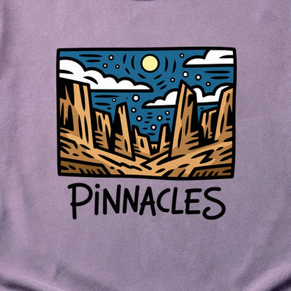 Pinnacles at Night Cotton T-Shirt