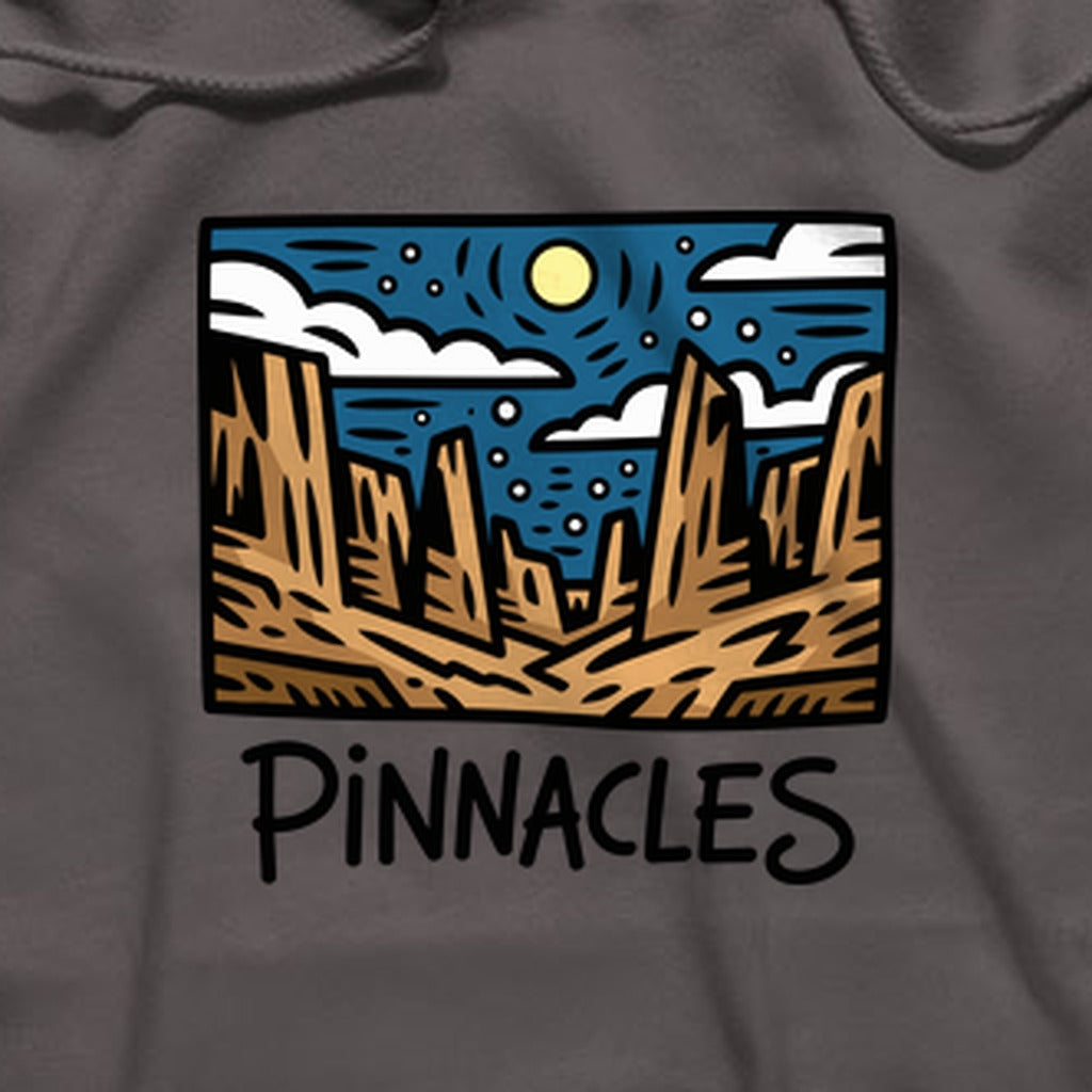 Pinnacles at Night Hoodie