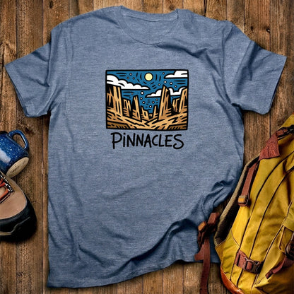 Pinnacles at Night T-Shirt