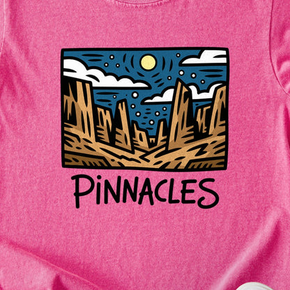 Pinnacles at Night Kids Cotton T-Shirt