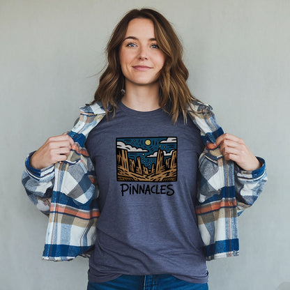 Pinnacles at Night T-Shirt