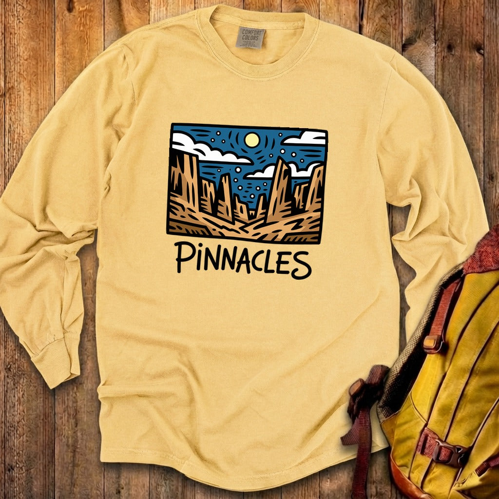 Pinnacles at Night Premium Long Sleeve
