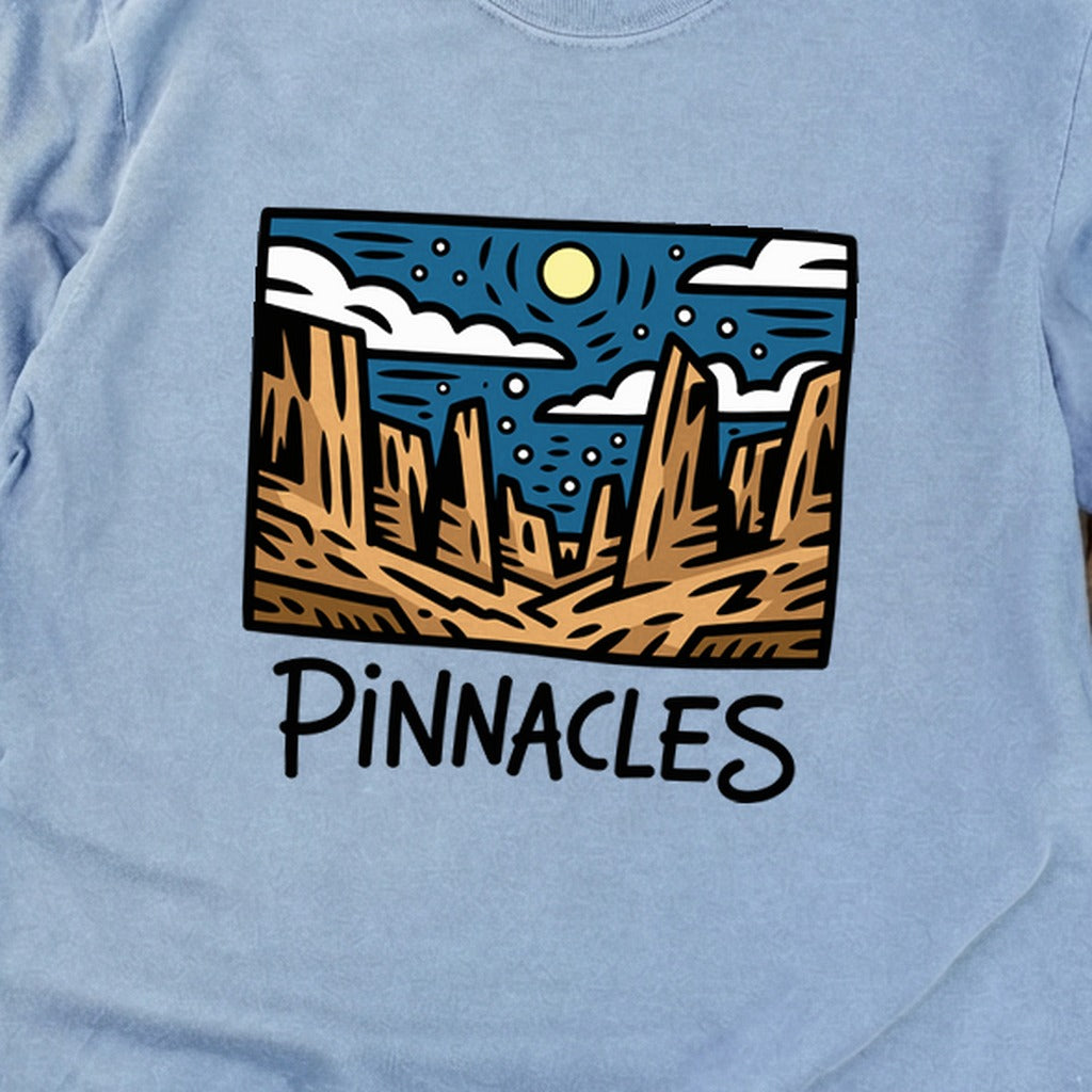 Pinnacles at Night Premium Long Sleeve