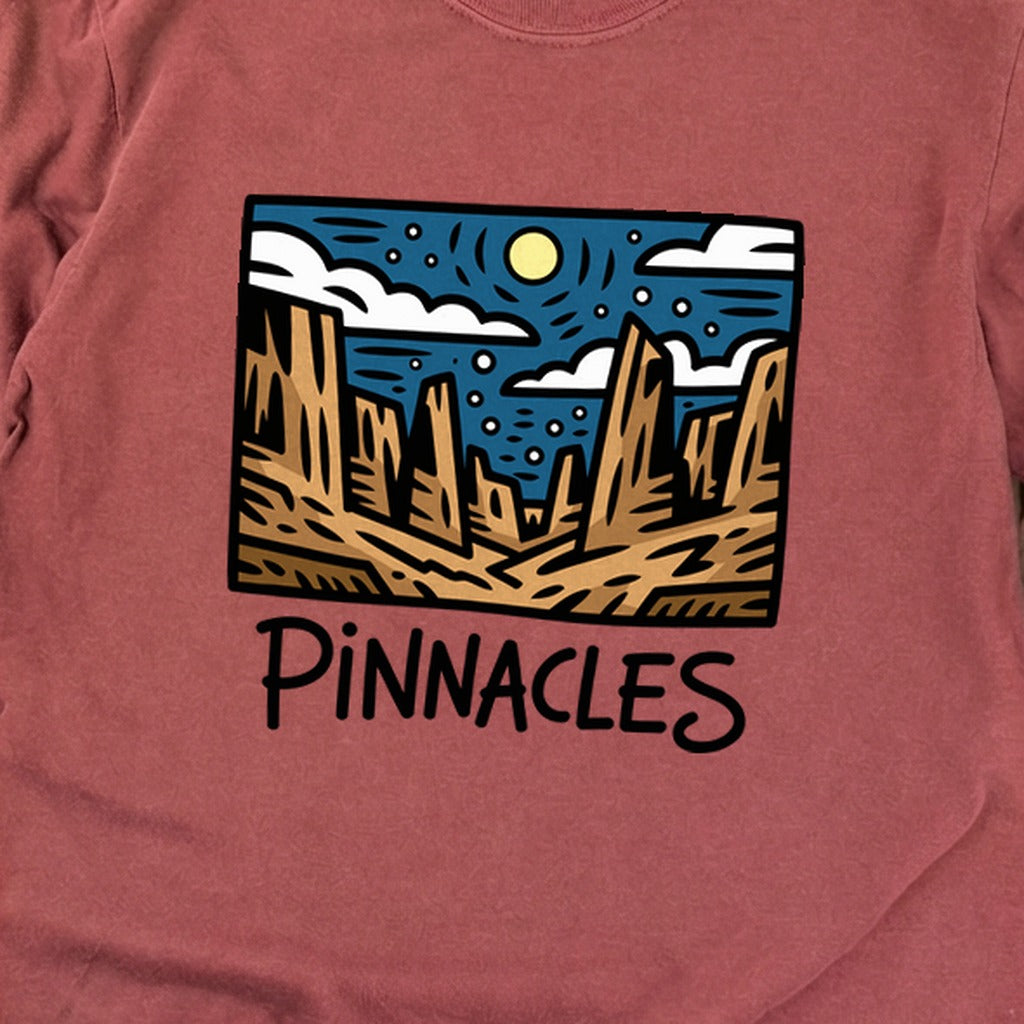 Pinnacles at Night Premium Long Sleeve