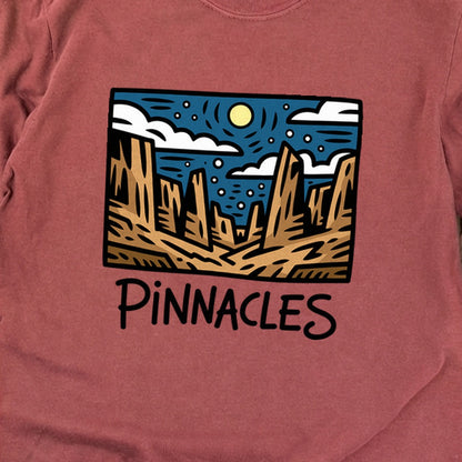 Pinnacles at Night Premium Long Sleeve